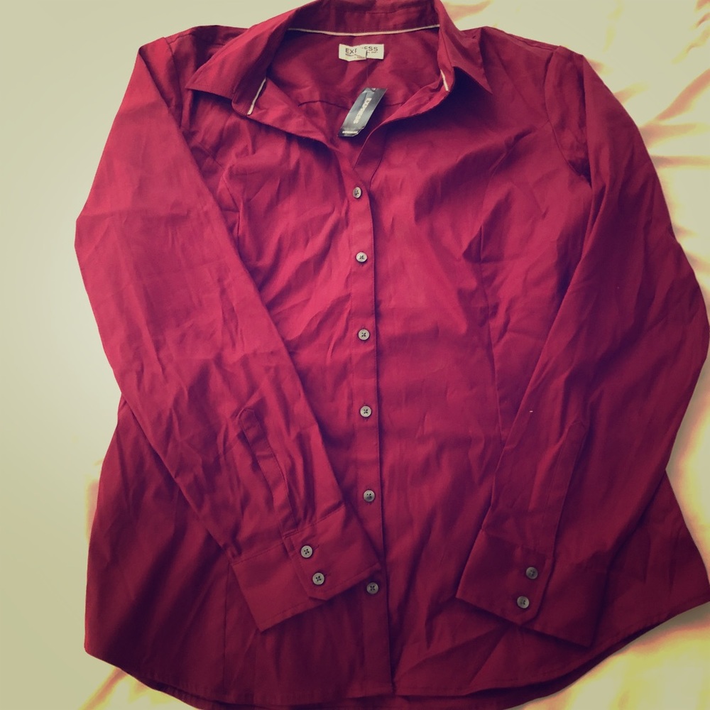 NWT Express dress shirt size XL